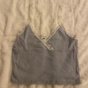 Brandy Melville/John Galt Lace Cami Tank Crop Top
